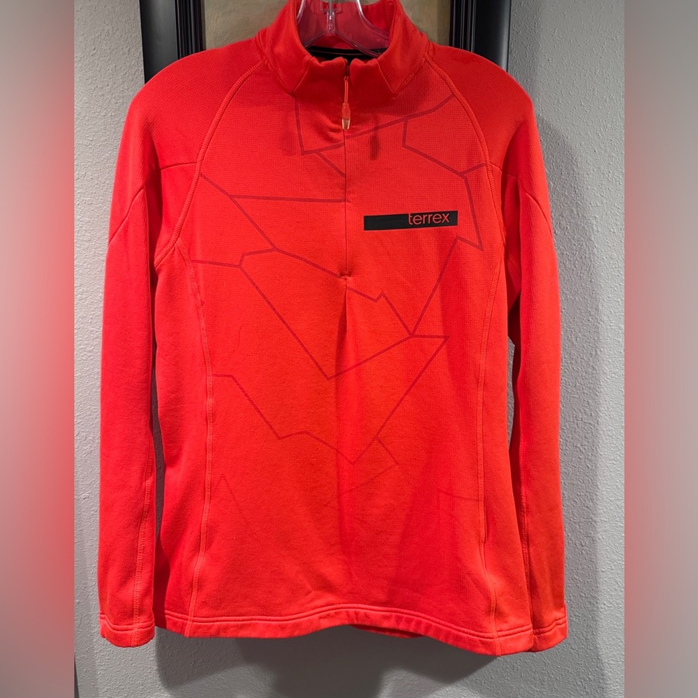 Adidas Terrex Orange- Red Pullover